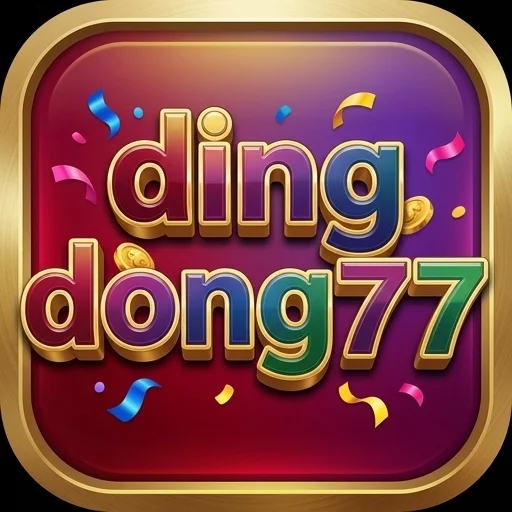 dingdong77 Logo - Resmi